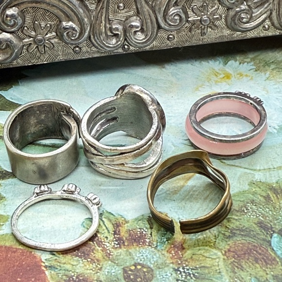 Vintage Antique Old Ring Lot - Picture 17 of 17